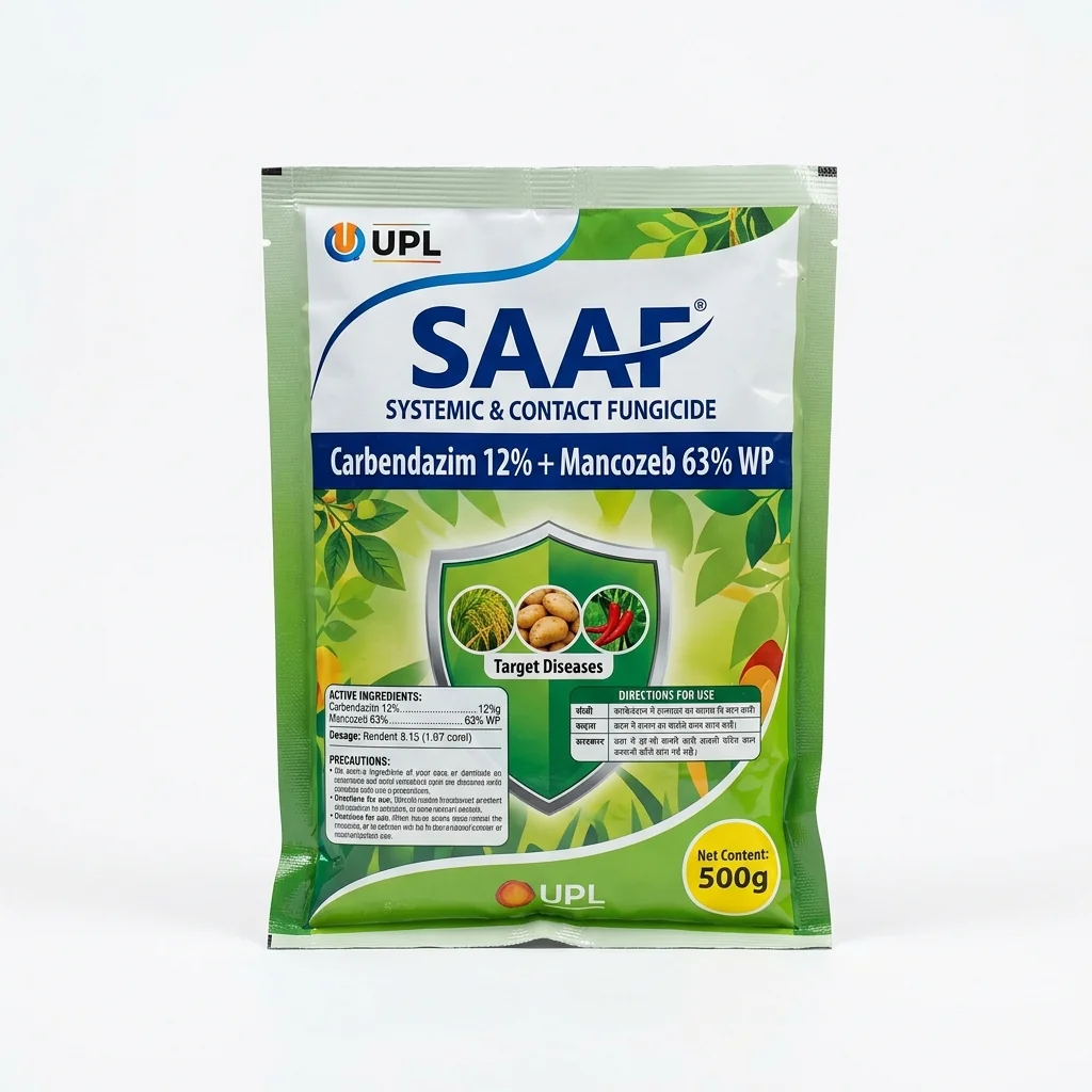 UPL Saaf Fungicide (Carbendazim 12% + Mancozeb 63% WP)